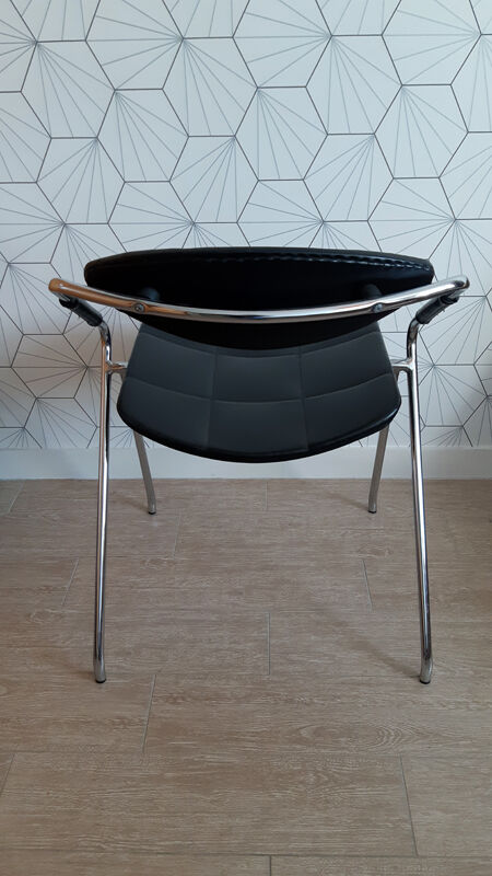 “Rugby” model armchair, Gilbert Steiner design, 1960s