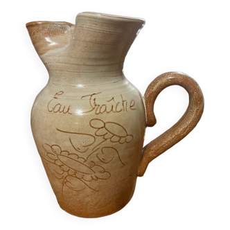 Handmade pitcher art vallauris