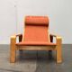 Mid-century modern Pulkka lounge chair by Ilmari Lappalainen for Asko, 1960s.