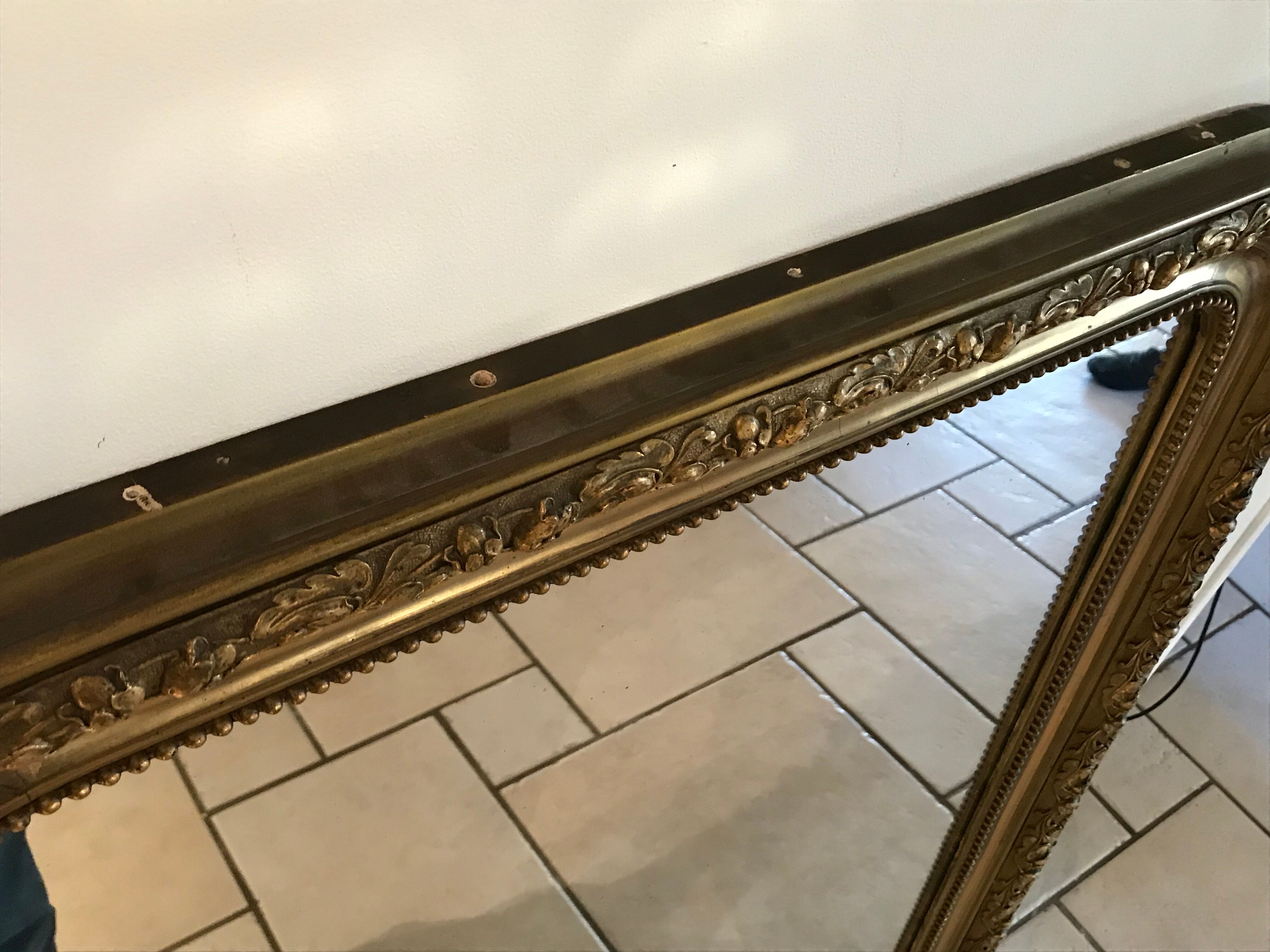 Mirror in the Louis Philippe style 77x120cm