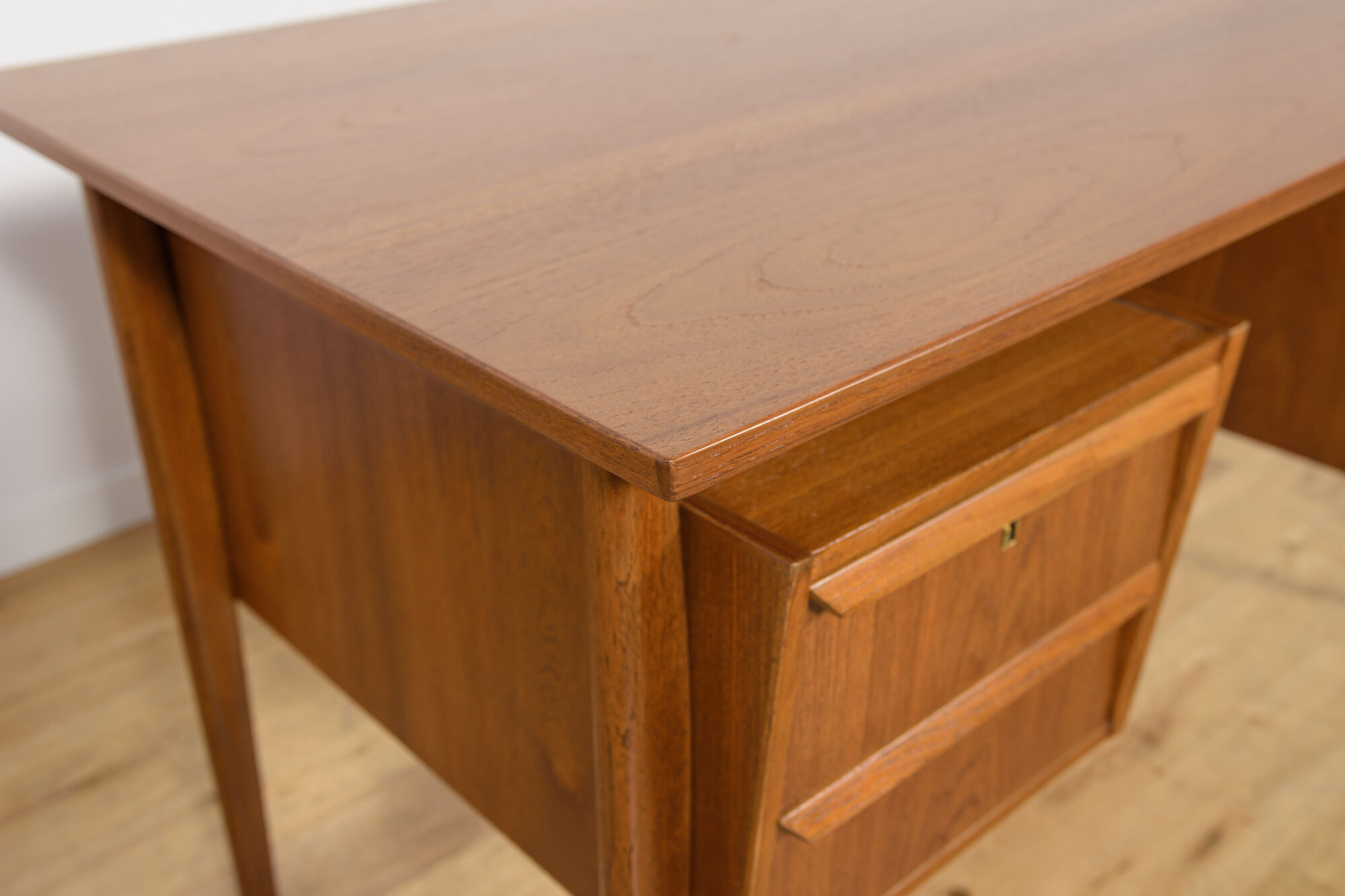 Mid-Century Teak Desk by Gunnar Nielsen Tibergaard, Denmark, 1960s