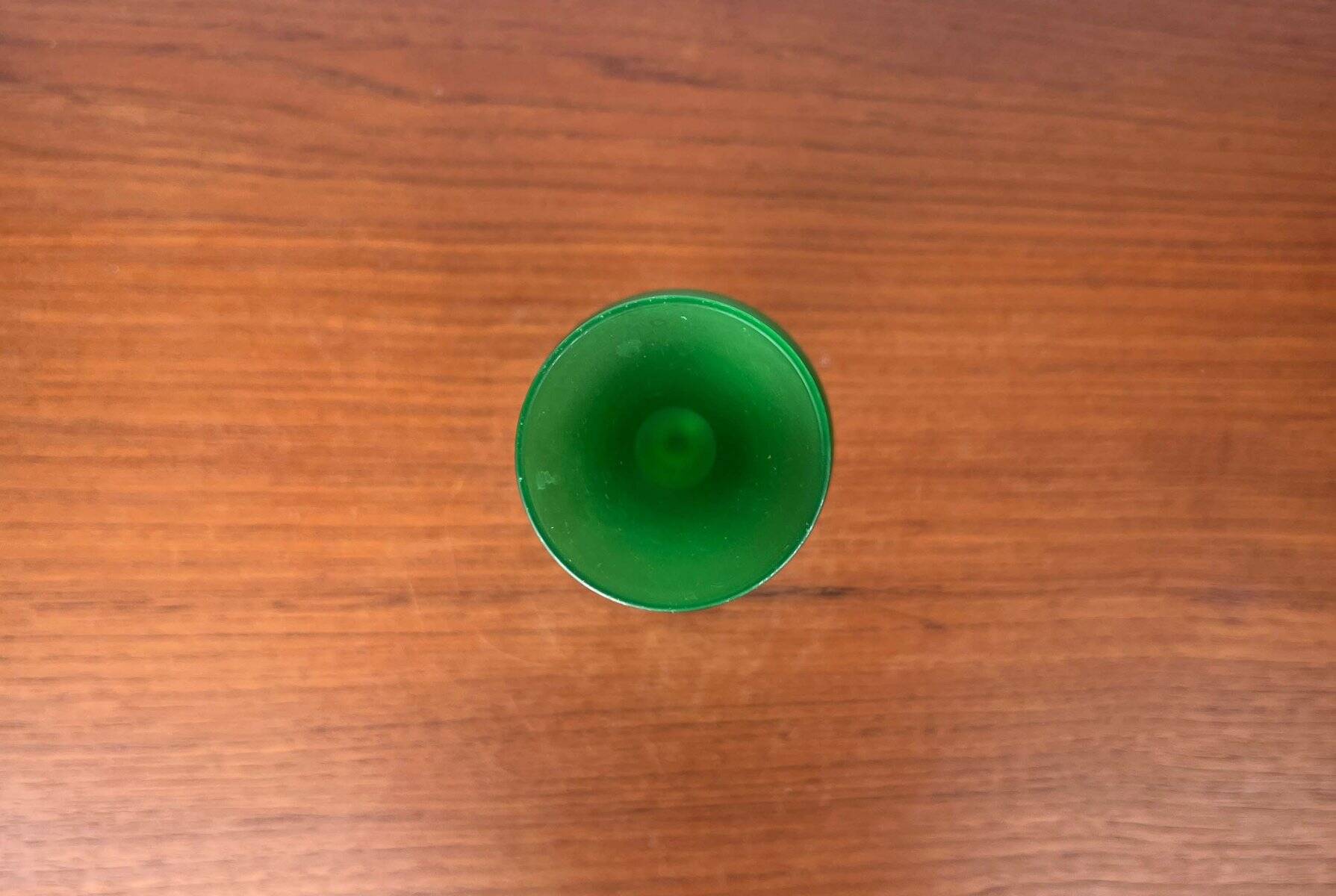Italian Satinato Series Glass Vase attributed to Carlo Moretti, 1970s