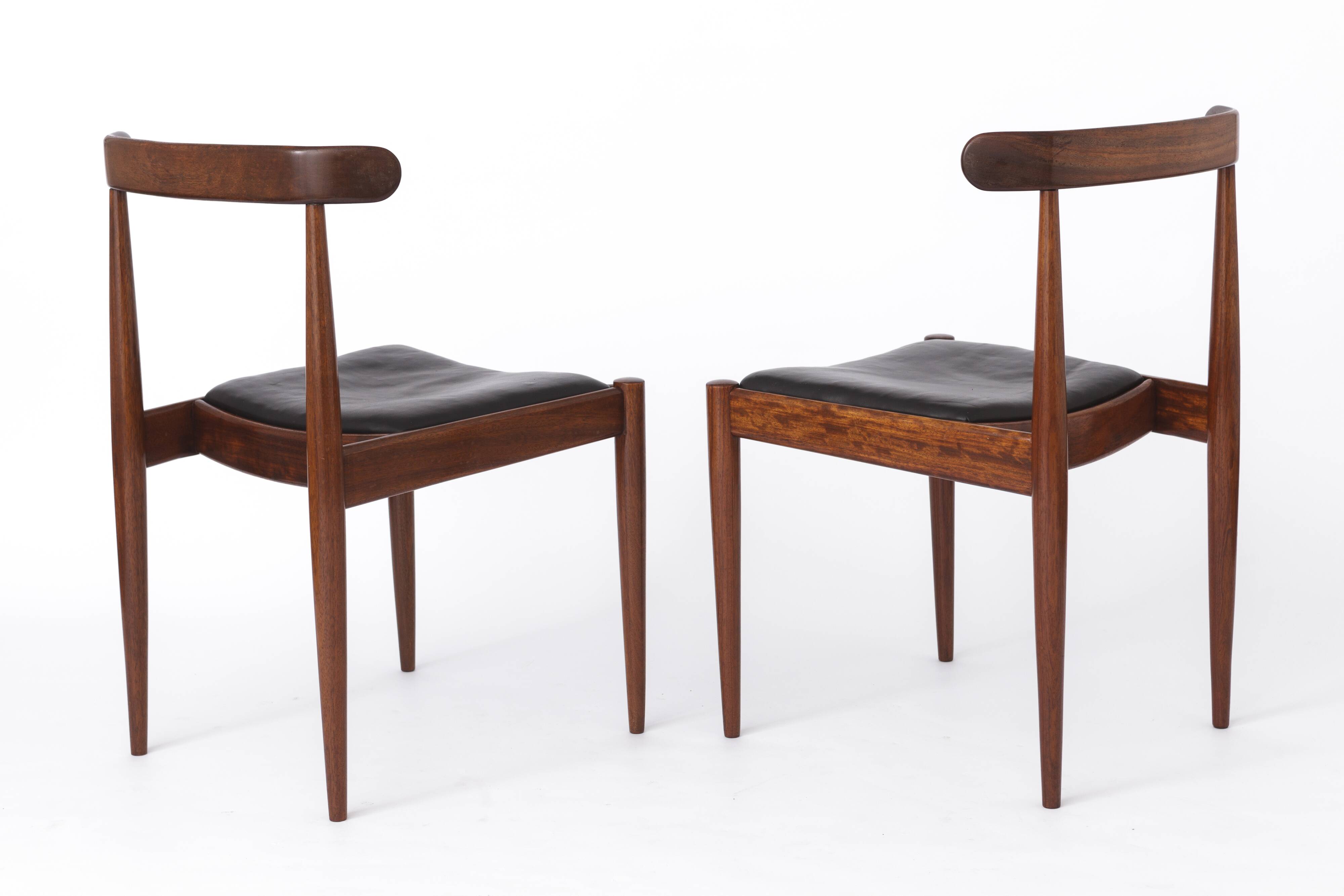 2 of 6 Vintage Chairs 1960s by Alfred Hendrickx for Belform