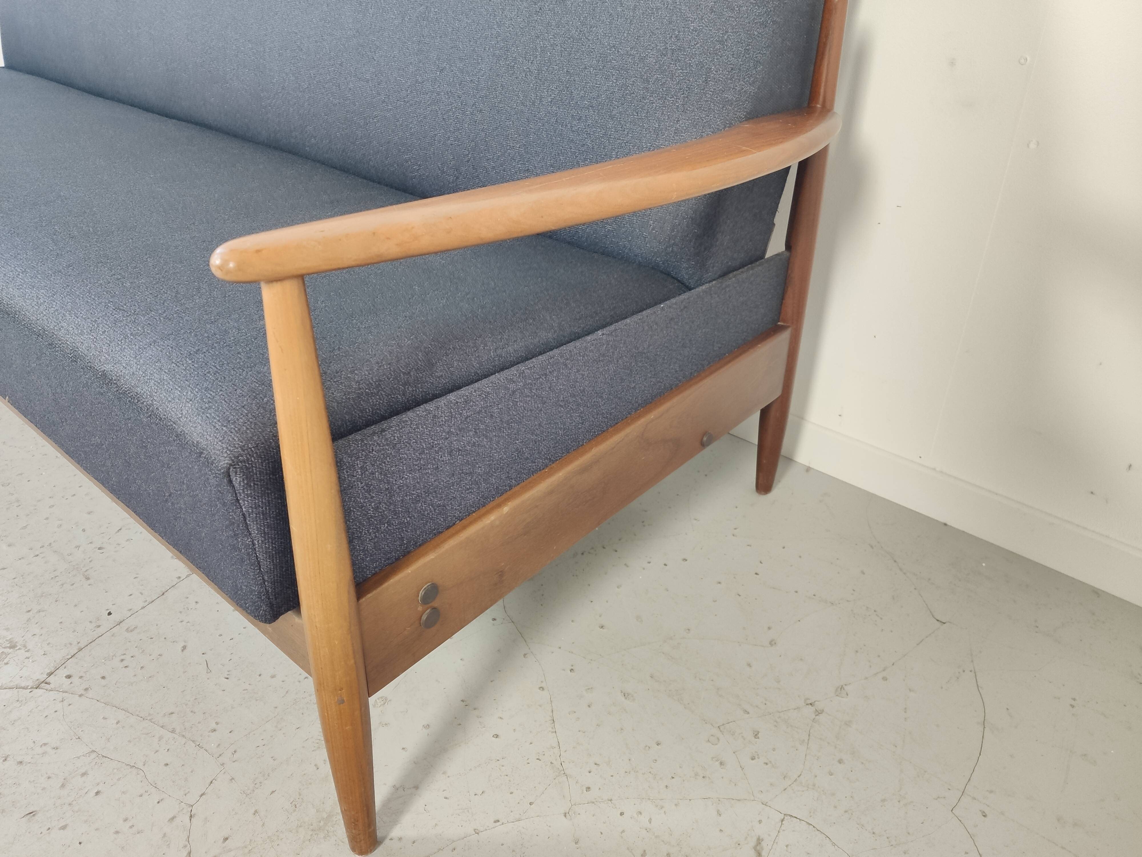 Vintage Scandinavian convertible sofa 50/60s