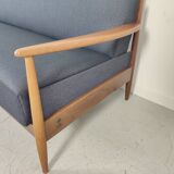 Vintage Scandinavian convertible sofa 50/60s