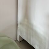 Large antique school wardrobe/bookshelf in solid pine – 1950