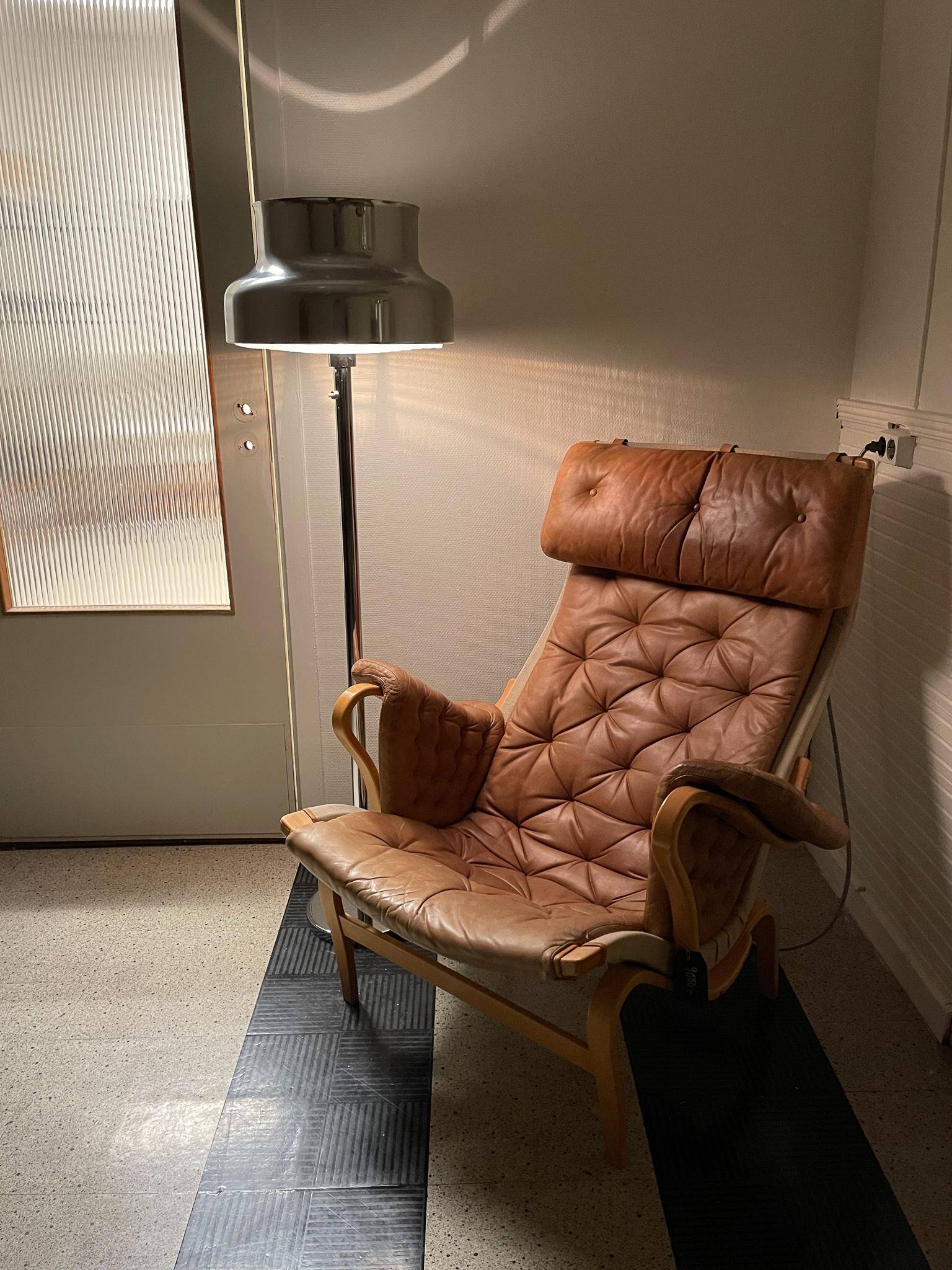 Large mid-century floor lamp Bumling by Anders Pehrson, Ateljé Lyktan, 1960s