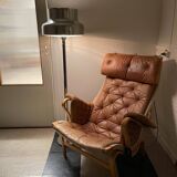 Large mid-century floor lamp Bumling by Anders Pehrson, Ateljé Lyktan, 1960s