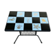A side table at tiles in iron forge