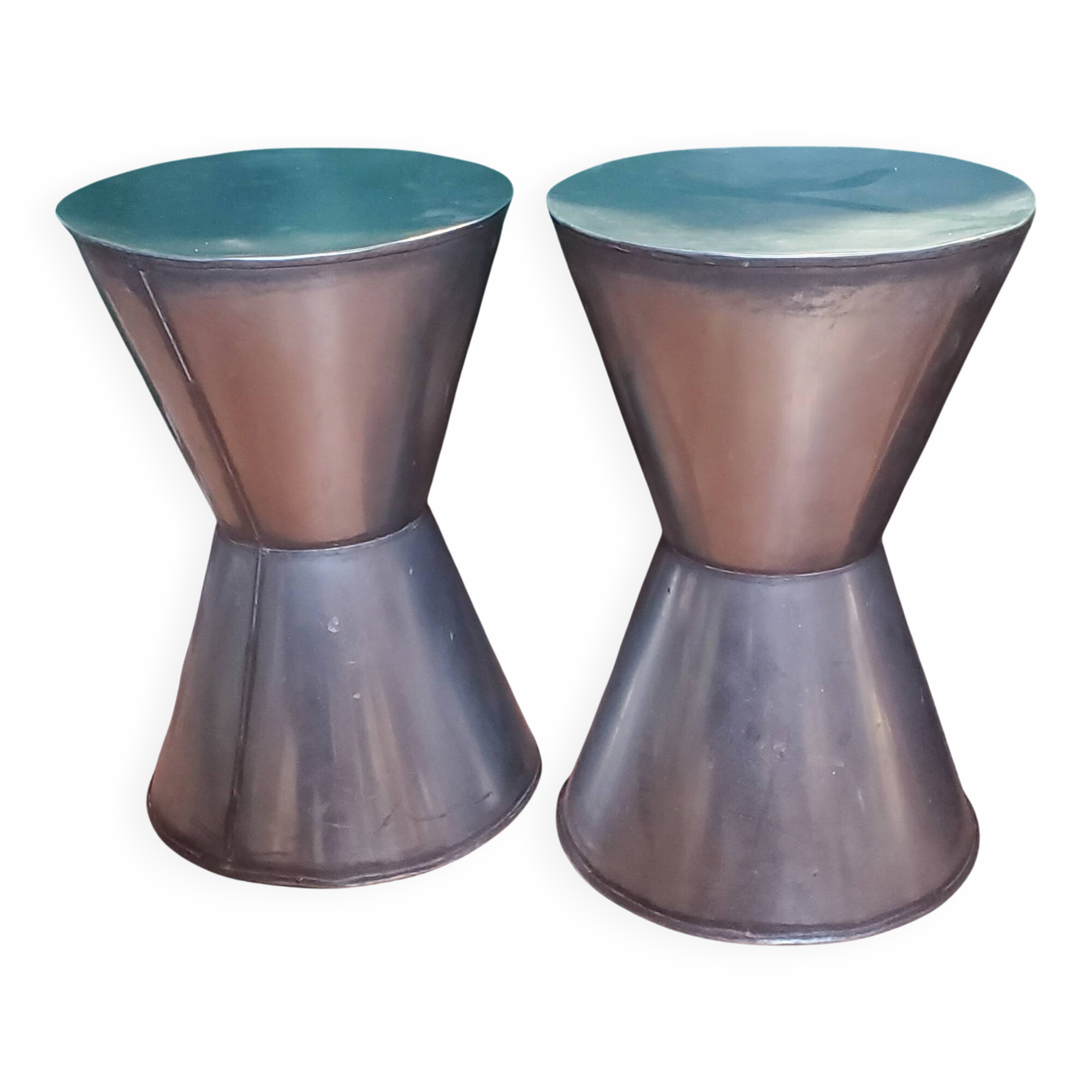 Metal tam tam stool