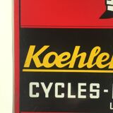 Advertising lithographed plate