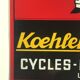 Advertising lithographed plate