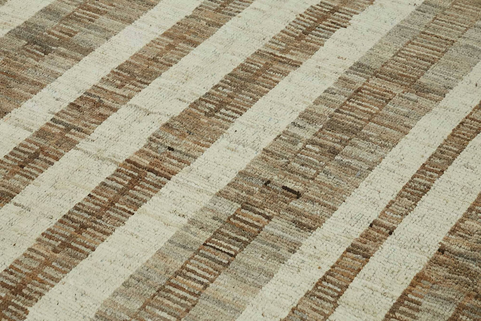 Handmade Tribal Decorative 287 cm x 369 cm Beige Wool Carpet