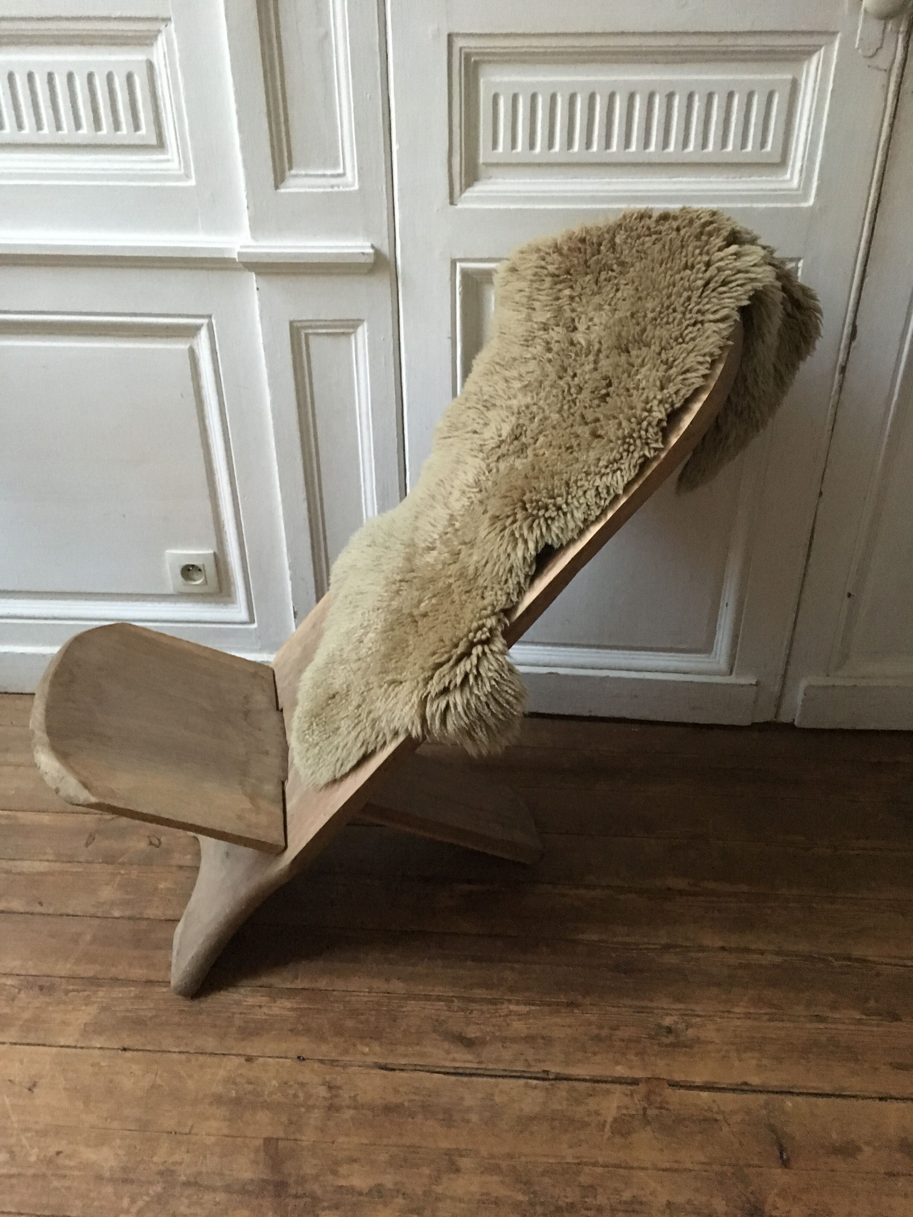 African palaver chair