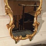 Miroir bois doré.
