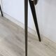 Console Table In Wood And Glass Top, 1950s