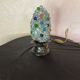 Lampe veilleuse tulipe grappes de raisin verre Murano