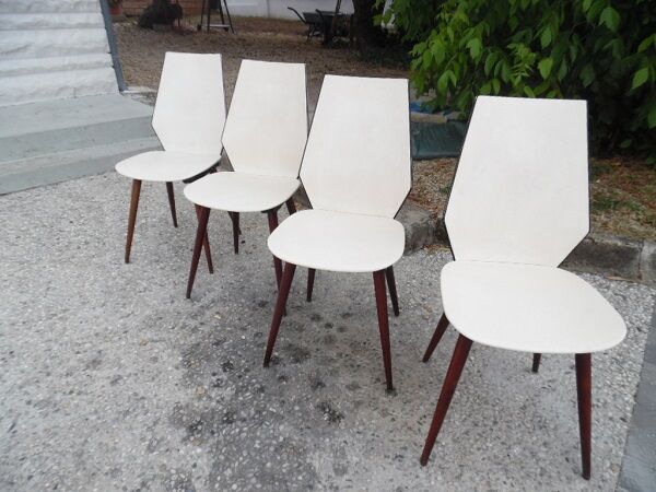 Set of 4 Baumann chairs