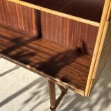 Bamboo and rattan tiki bar
