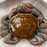 Glazed ceramic crab