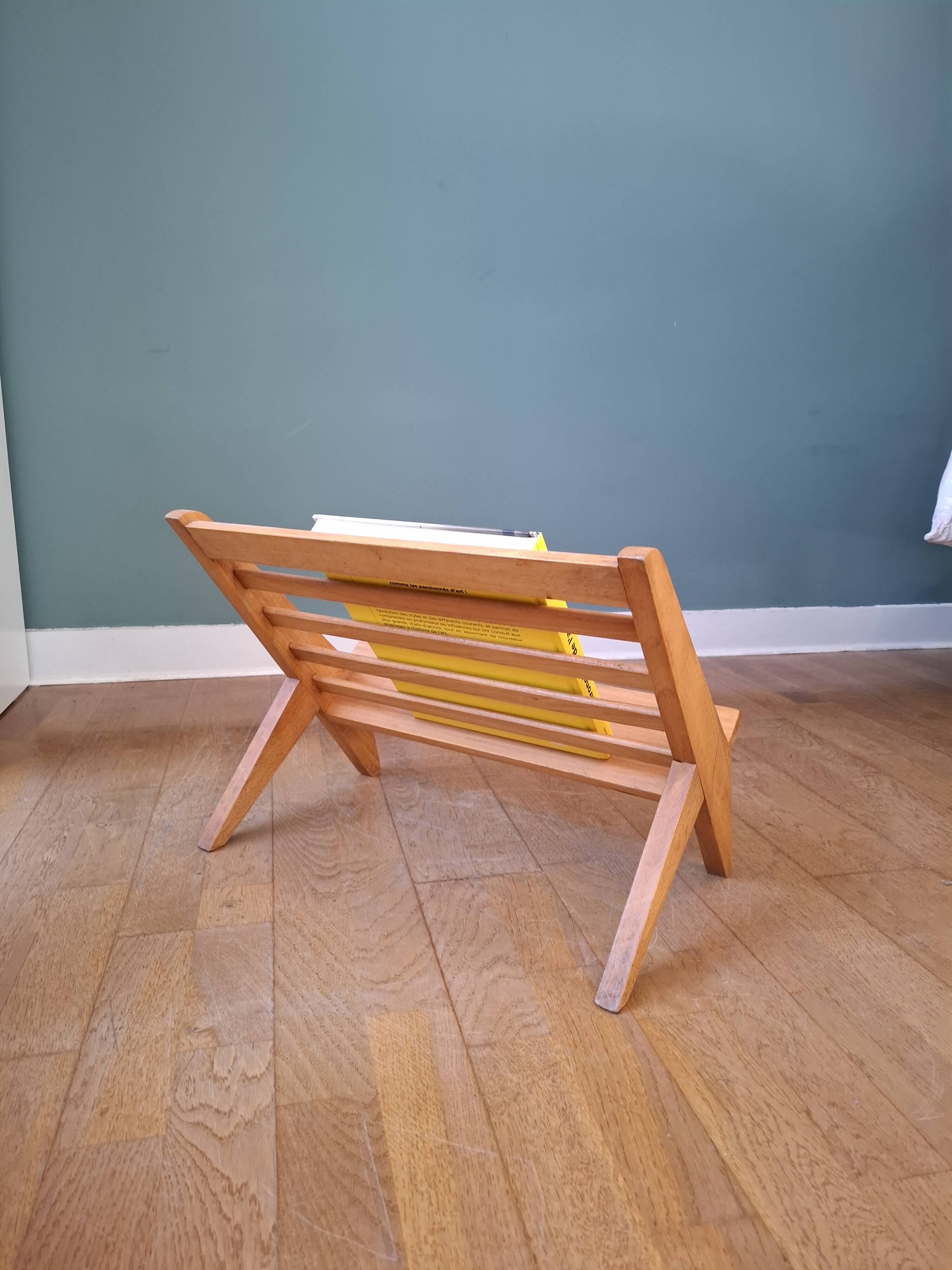 Scandinavian magazine rack