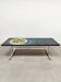Vintage design ceramic tile coffee table 'Art'