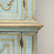 Baroque-style buffet from the mid-18th century in lacquered wood.