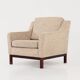 Beige armchair, Danish design, 1970s, production: Denmark