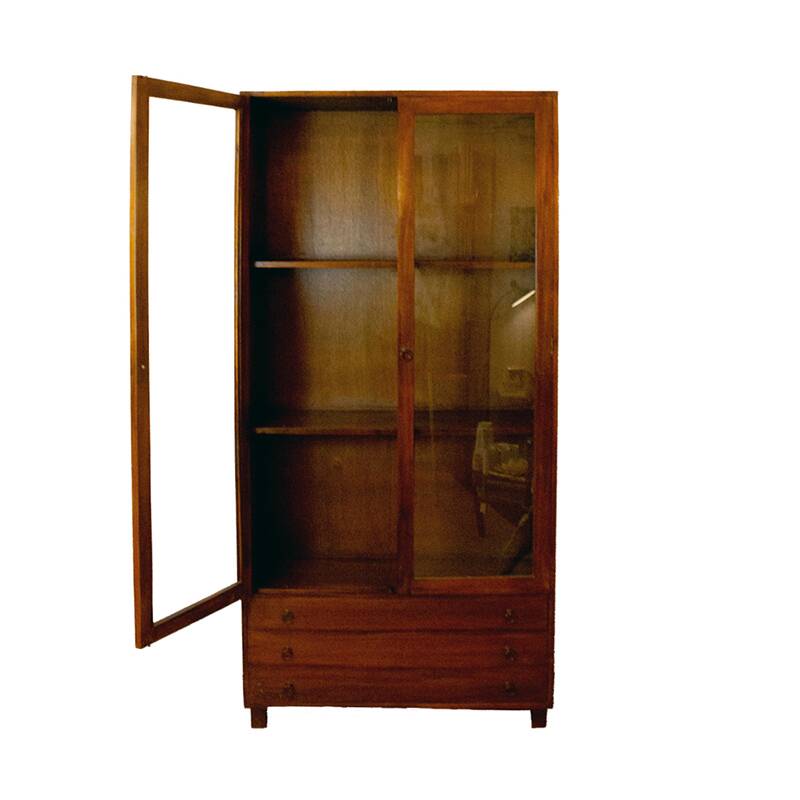 Teak Display Closet, Spain, 1990's