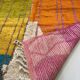 Multicoloured handmade wool Berber rug – 162 × 257 cm