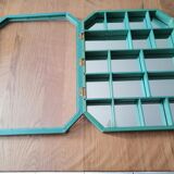 Miniature octagonal showcase