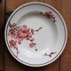 Set of 6 Terre de Fer St Amand "cherry" deep plates