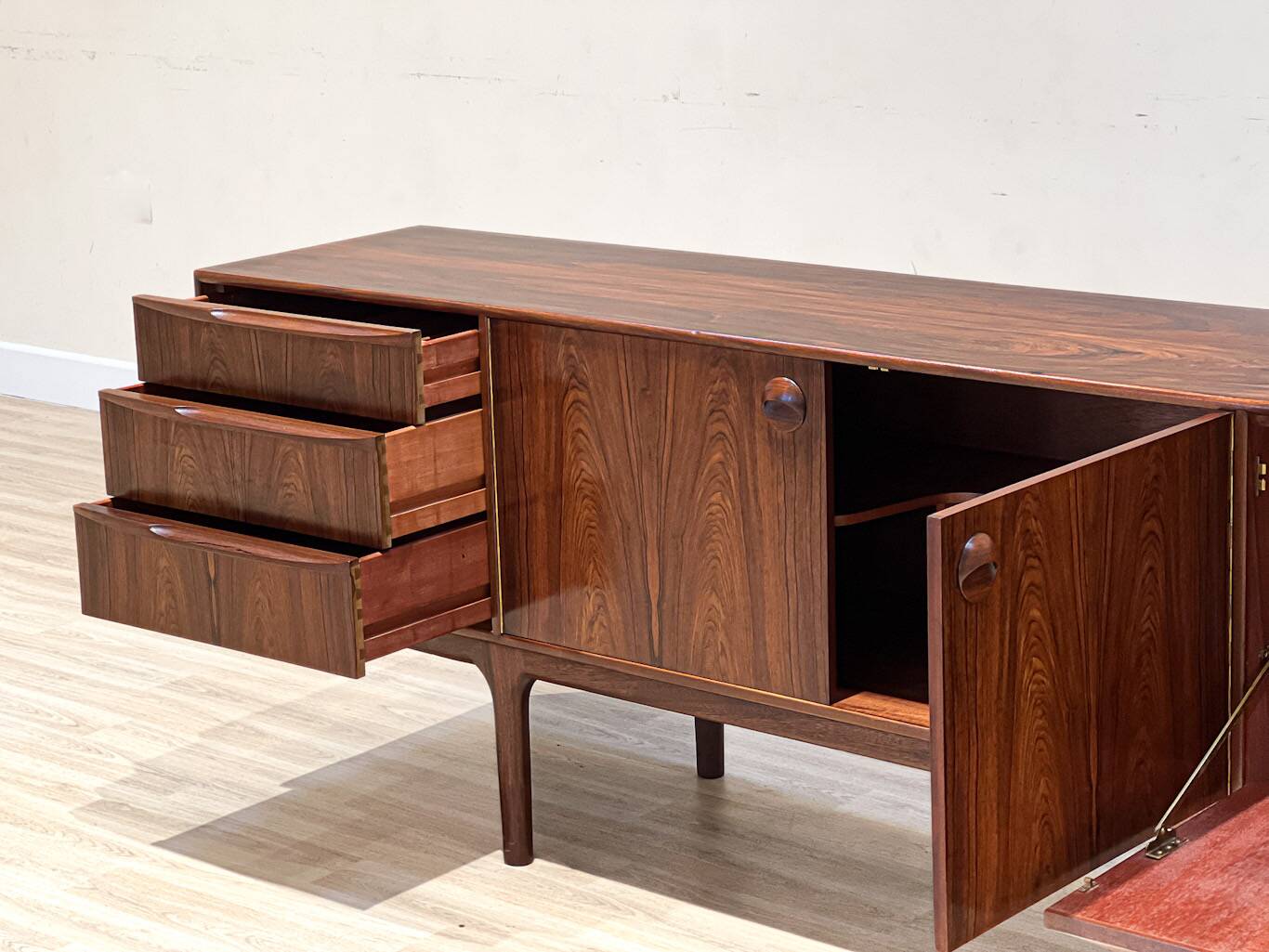 Rosewood sideboard by McIntosh, 1970
