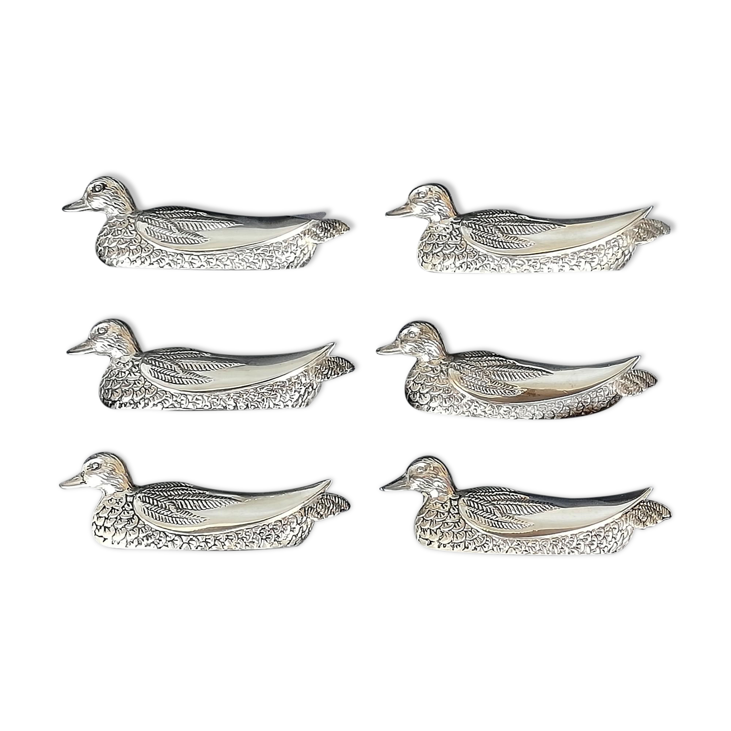 Set of 6 vintage knife holders