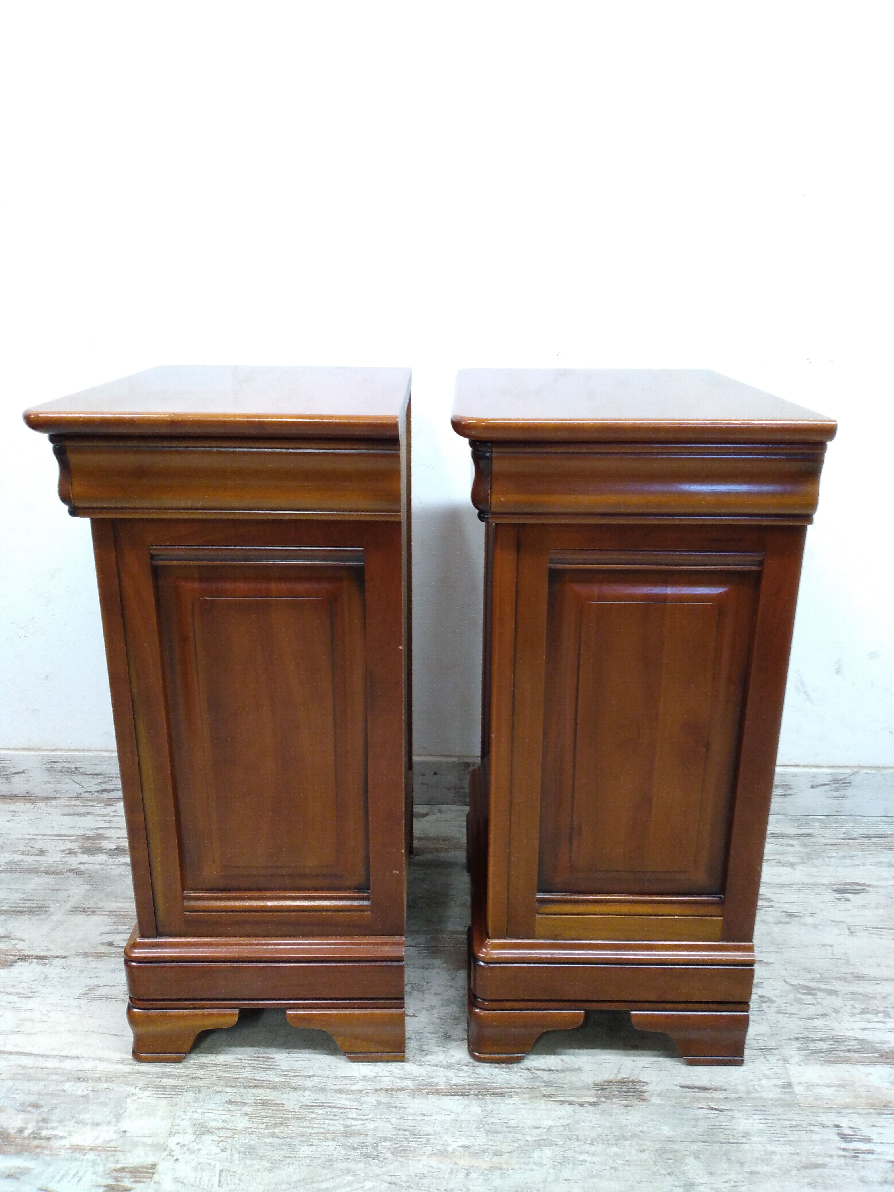 Cherry bedside tables