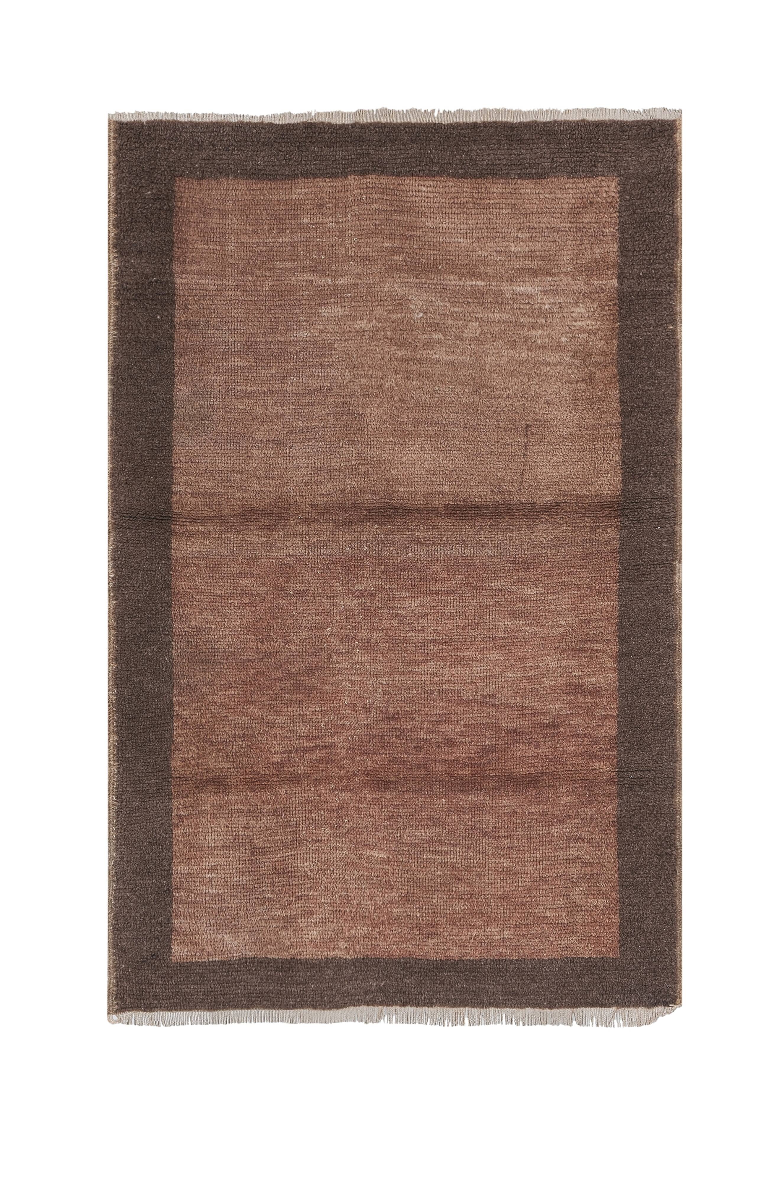 Vintage Turkish Oushak Rug Handwoven 88x133 cm