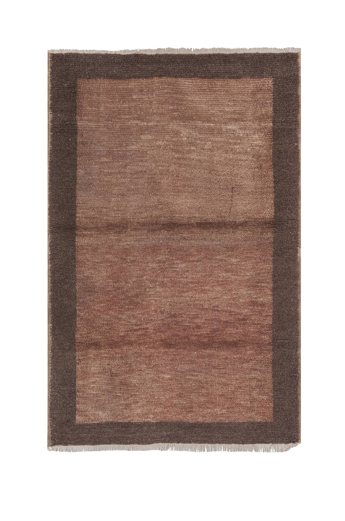 Tapis vintage turc de oushak tissé à la main 88x133 cm