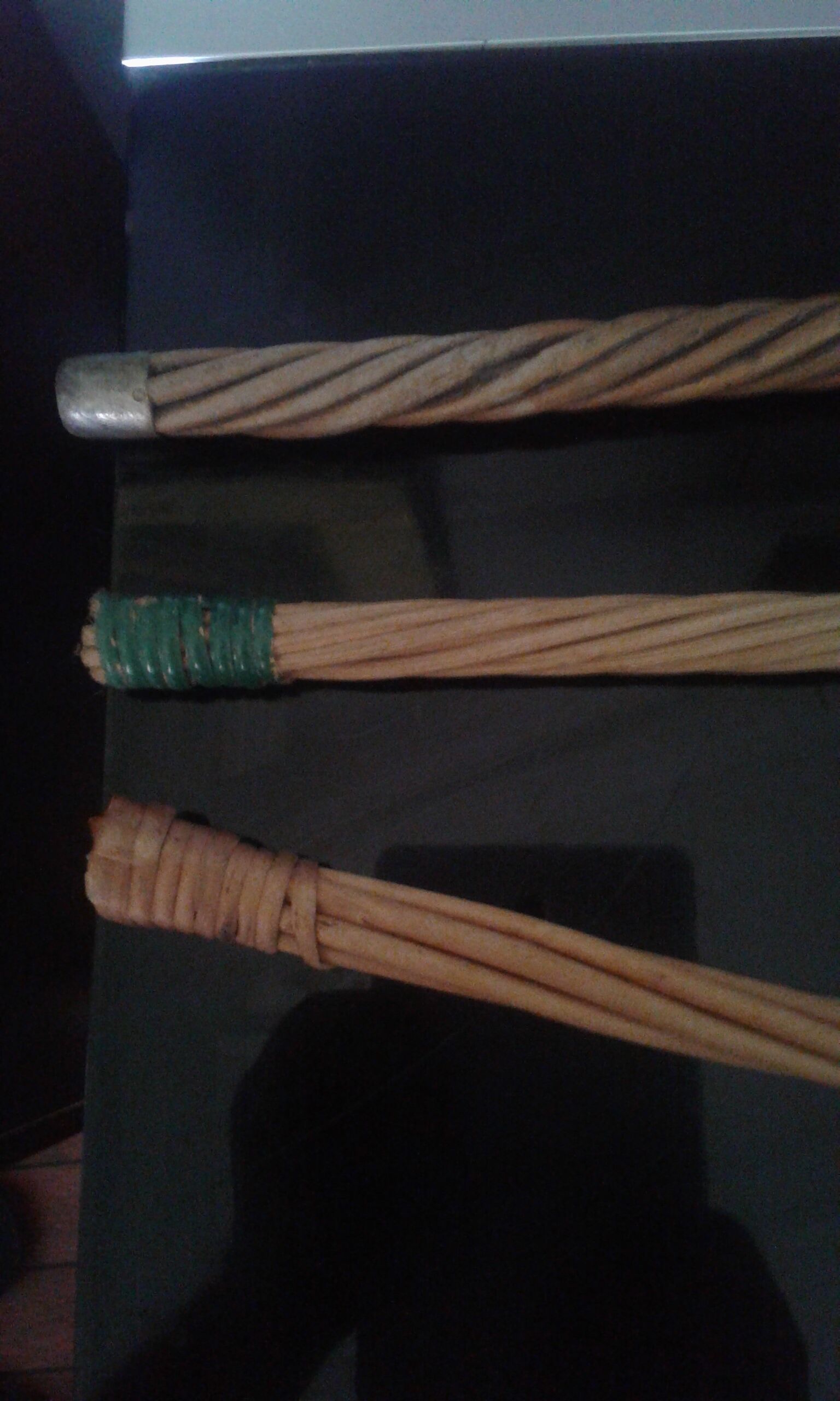 Set of tapes wicker carpet