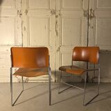 Pair of David Rowland chairs