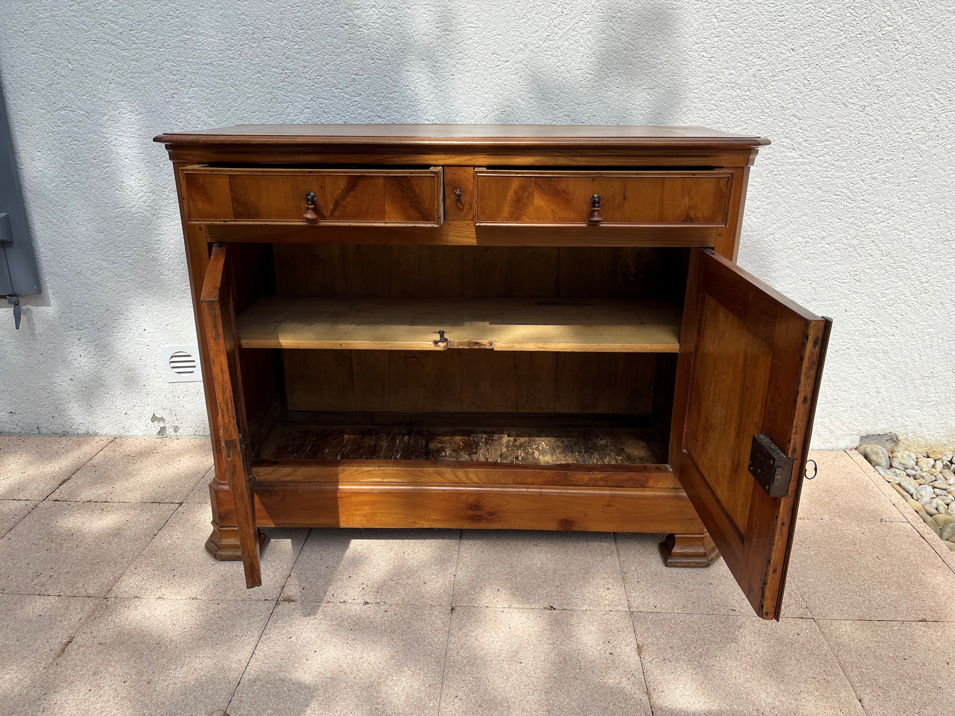 Louis Philippe antique buffet in cherry tree