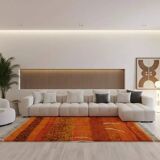 Handmade traditional carpet 250cm x 150cm Moroccan