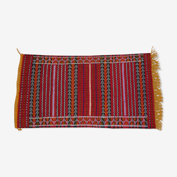 Berber carpet Zemmour wool of the middle atlas 70x170cm