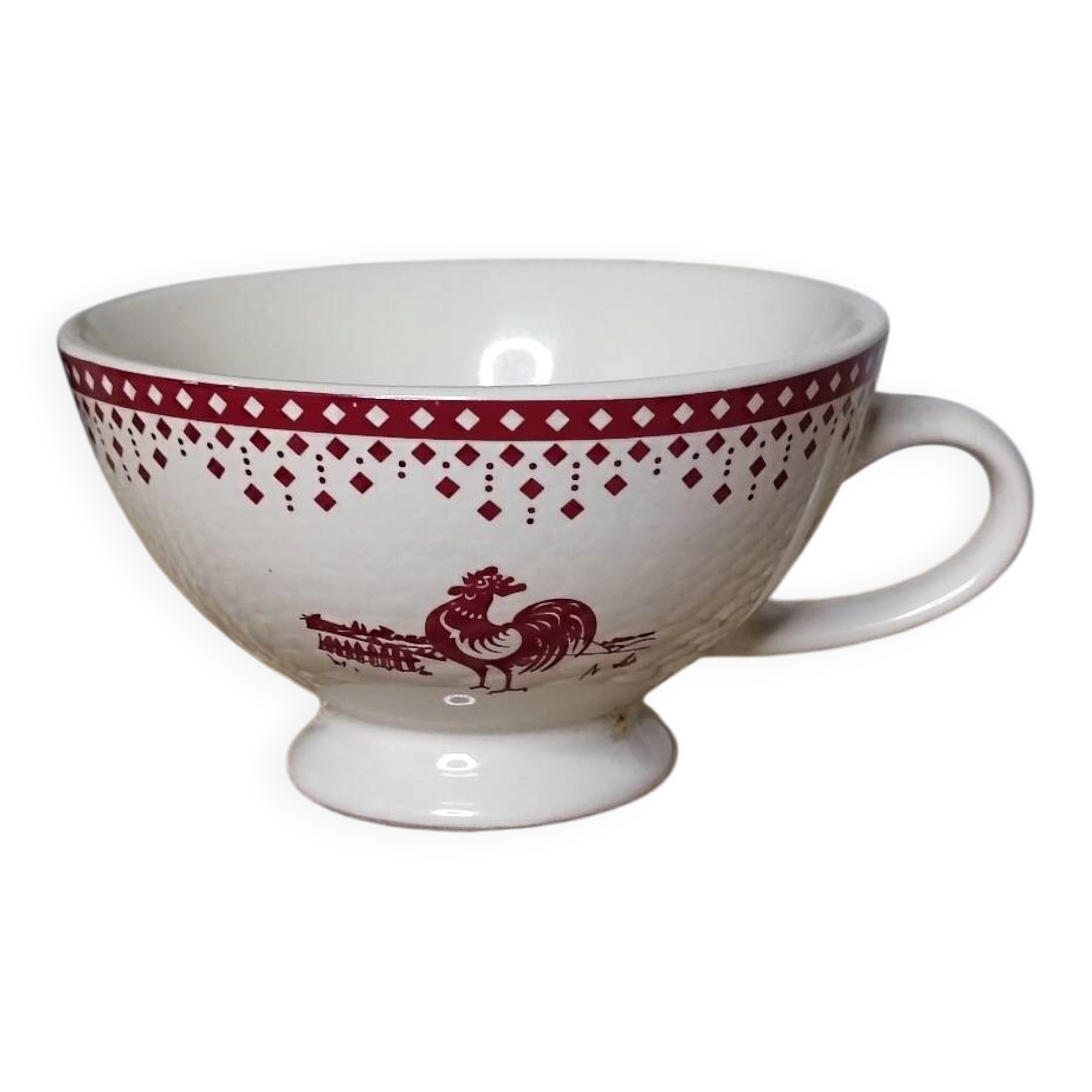 Old cottage-style cup