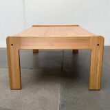 Vintage coffee table in Swedish pine by Yngve Ekström for Swedese, 1970s.