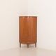 Agner Christoffersen mid-century modern corner cabinet in teak, Denmark, 1950s