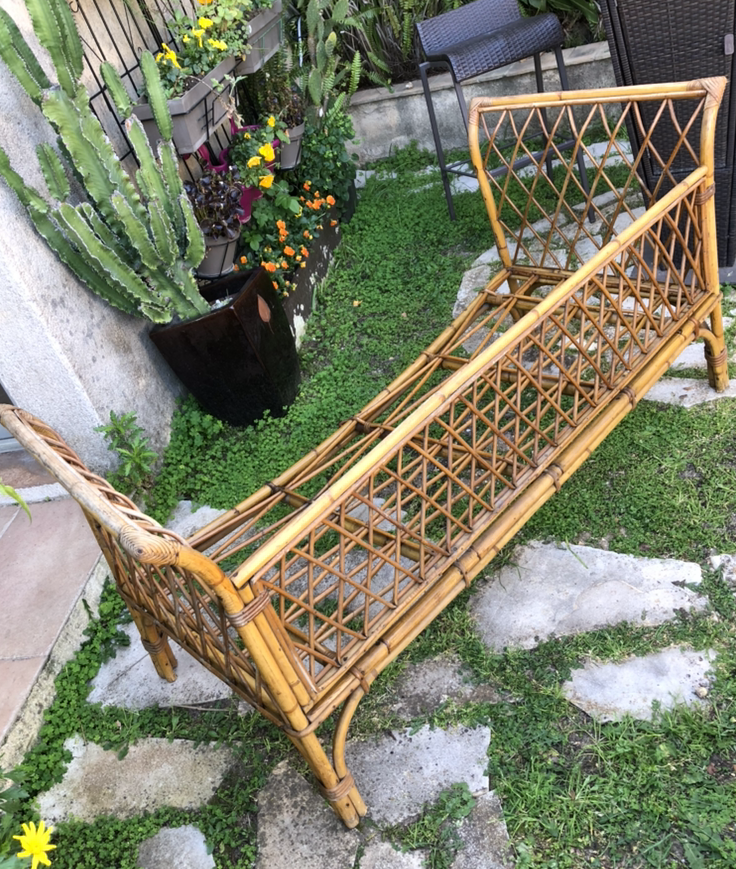Rattan sofa