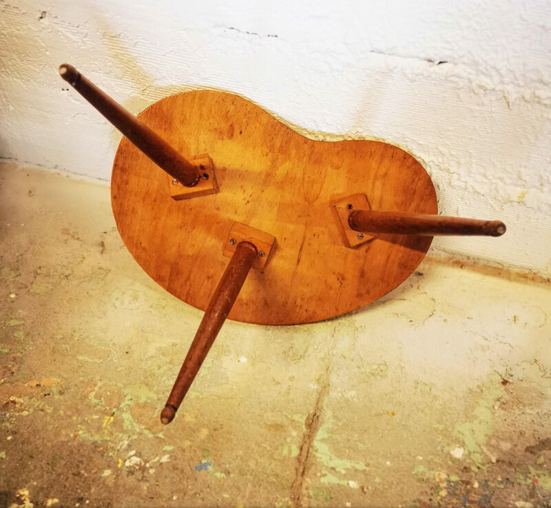 Vintage bean coffee table