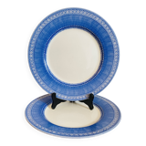 Set of 2 Vintage Churchill Out of the Blue Plates Inspired by Mary Gilliatt
