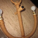 Rope chandelier of the 1950s