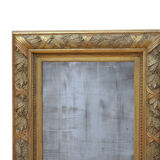 Miroir mural Giltwood du XIXe siècle